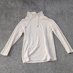 St. John's Bay Petite Cream Knit Top